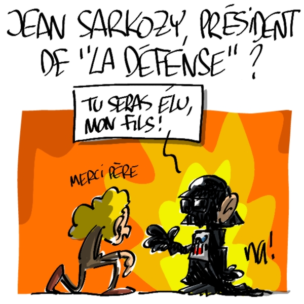 Nactualités : Jean Sarkozy président de « la défense » ?