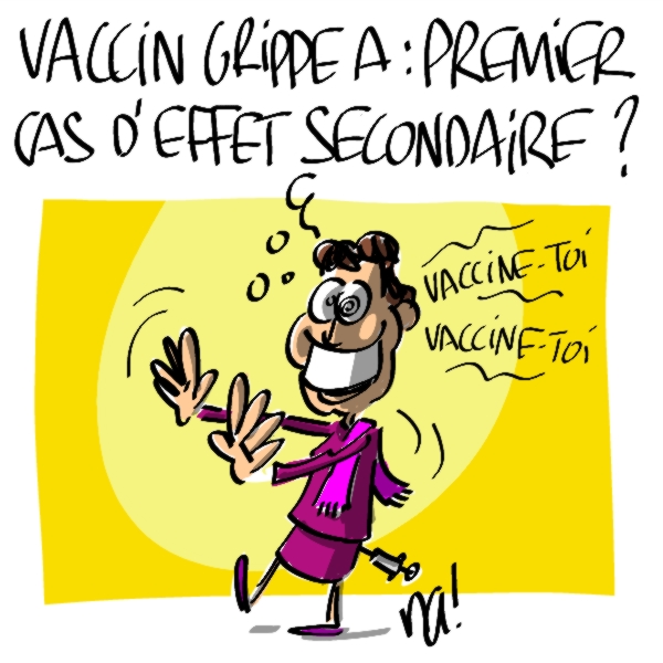 Nactualités : vaccin grippe A, premier cas d’effet secondaire ?