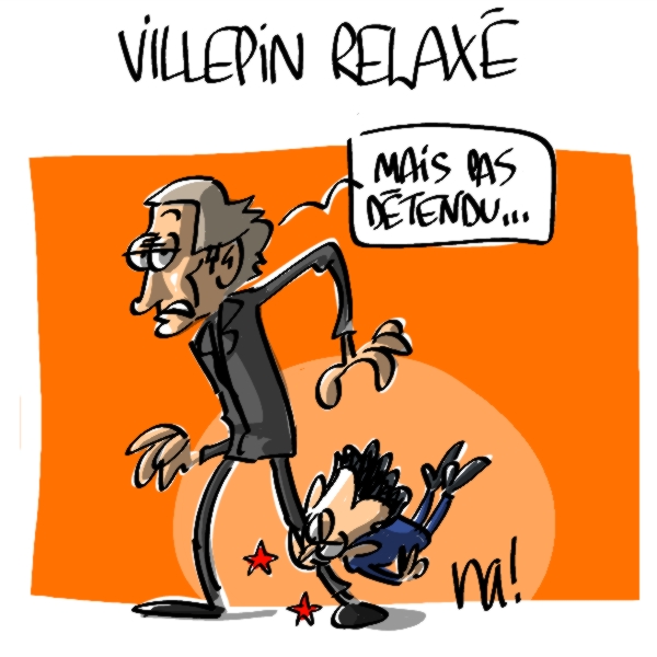 Nactualités : Villepin relaxé