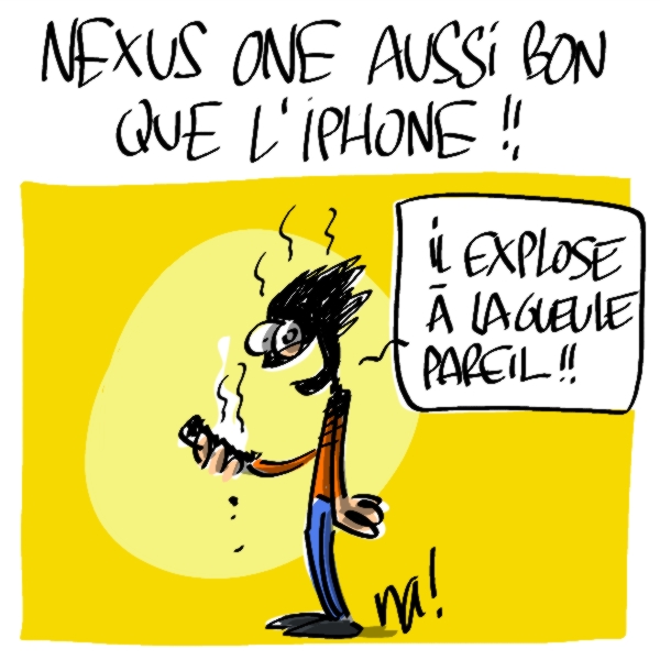Nactualités : Nexus One aussi bon que l’Iphone