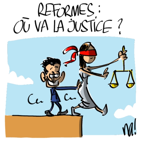 Nactualités : Réformes, où va la justice ?