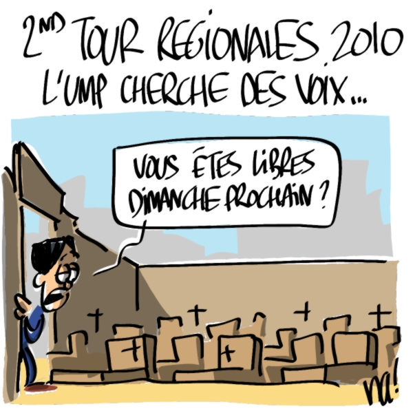 Nactualités : 2nd tour régionales 2010, l’UMP cherche des voix…