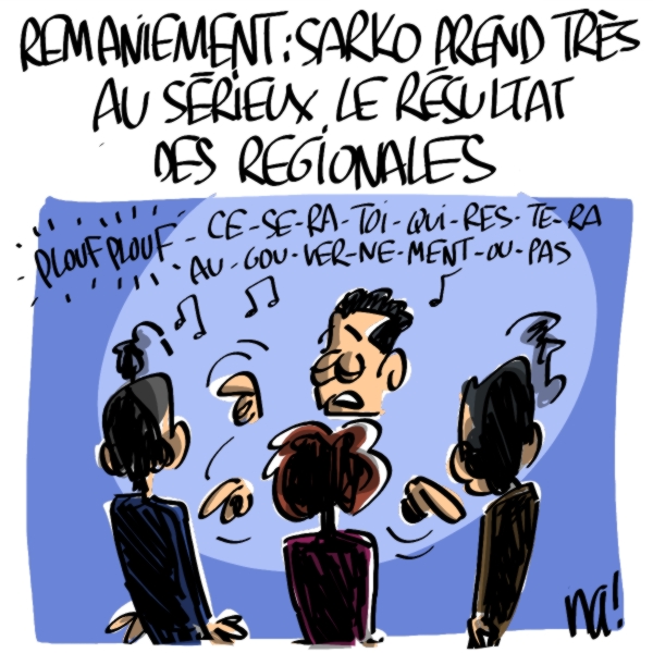 Nactualités : Nicolas Sarkozy prend très au sérieux le résultat des régionales