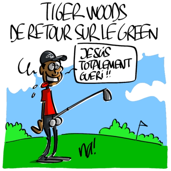 Nactualités : Tiger Woods de retour sur le green