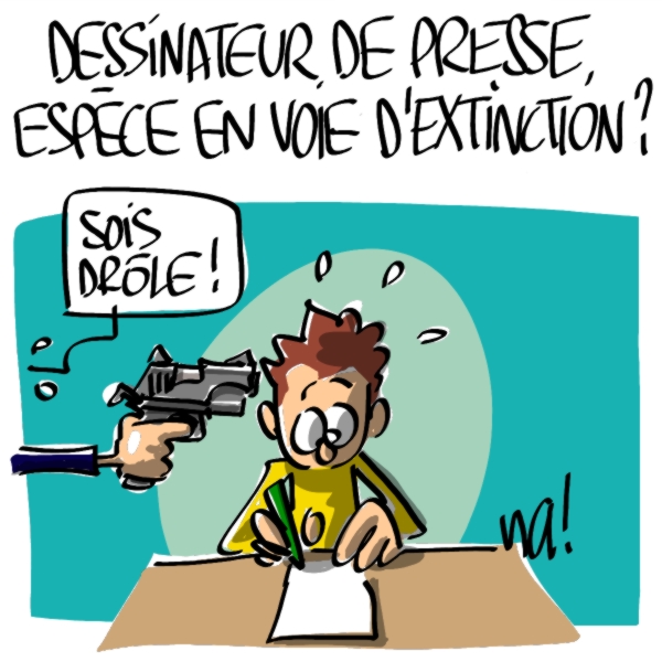 Nactualités : dessinateur de presse, espèce en voie d’extinction ?