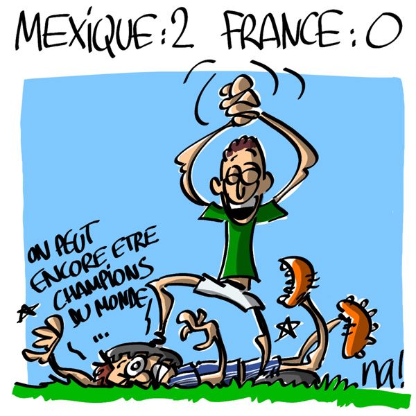 Nactualités : Mexique 2, France 0