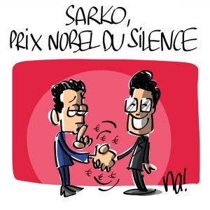 Nactualités : Nicolas Sarkozy, Prix Nobel du Silence