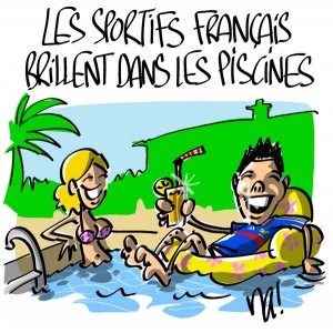 Nactualités : les sportifs français brillent dans les piscines