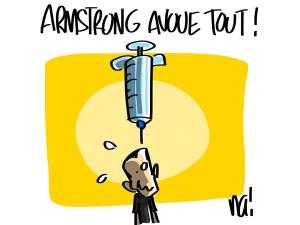 Nactualités : Armstrong avoue tout !