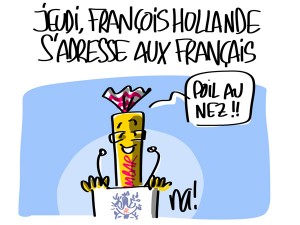 Nactualités : jeudi, François Hollande s’adresse aux Français