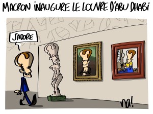 Macron inaugure le Louvre d’Abu Dhabi