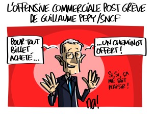 L’offensive commerciale post-grève de Guillaume Pepy SNCF