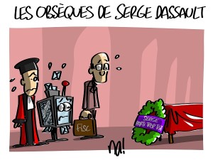 Les obsèques de Serge Dassault