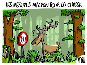 les mesures Macron pour la chasse