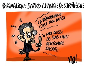 Bygmalion : Sarkozy change de stratégie
