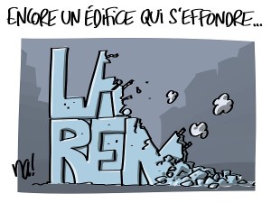 Encore un édifice qui s’effondre