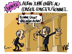 Alain Juppé entre au conseil constitutionnel