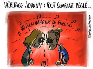 Héritage Johnny, tout semblait réglé…