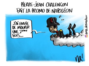 Pierre-Jean Chalençon fait la promo de Napoléon