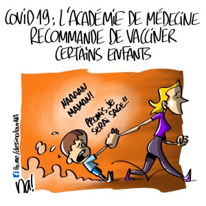 Covid-19, l’Académie de médecine recommande de vacciner certains enfants