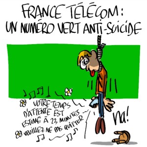 Nactualités : france télécom : un numéro vert anti-suicide