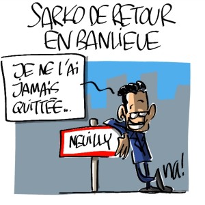 Nactualités : Nicolas Sarkozy de retour en banlieue