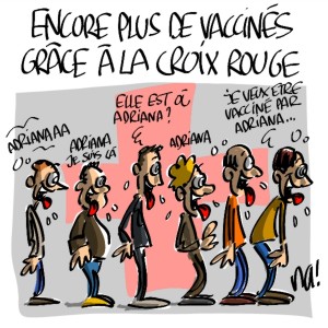 Nactualités : encore plus de vaccinés grâce à la Croix Rouge