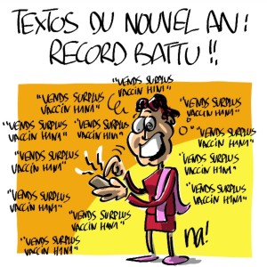 Nactualités : textos du nouvel an, record battu !