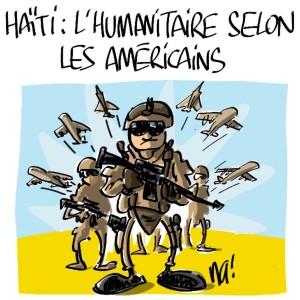 Nactualités : Haïti, l’humanitaire selon les américains