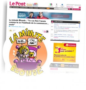 na! dans « la minute blonde de Jess » sur Le Post