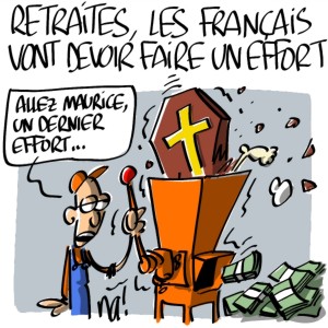 Nactualités : retraites, les français vont devoir faire un effort
