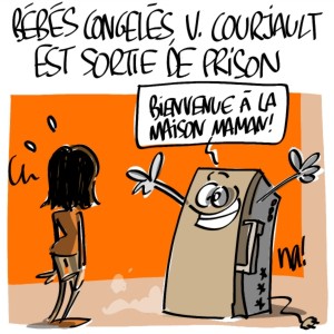 Nactualités : bébés congelés, Véronique Courjault est sortie de prison