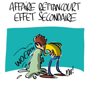 Nactualités : affaire Bettencourt, effet secondaire