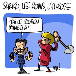 Nactualités : Sarko, les roms, l’Europe