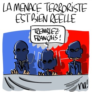 Nactualités : la menace terroriste est bien réelle