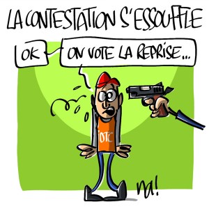 Nactualités : la contestation s’essouffle