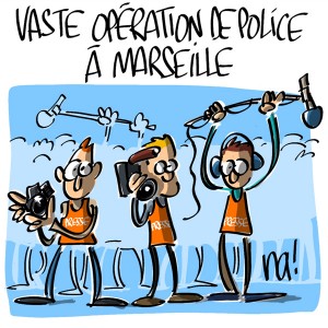 Nactualités : vaste opération de police à Marseille