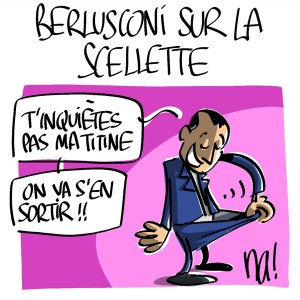 Nactualités : Berlusconi sur la sellette