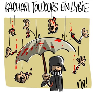 Nactualités : Kadhafi est toujours en Lybie