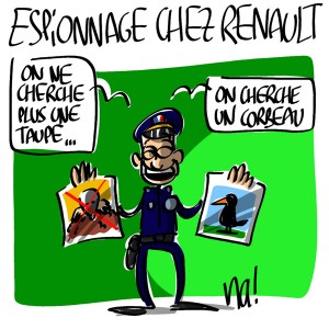 Nactualités : Espionnage, y a-t-il un flic pour sauver Renault ?