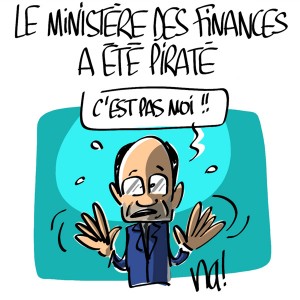 Nactualités : le Ministère des Finances a été piraté