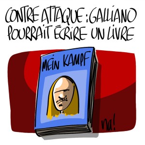 Nactualités : Contre attaque, Galliano pourrait écrire un livre