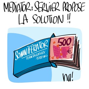 Nactualités : Victimes du Mediator, Servier a la solution !