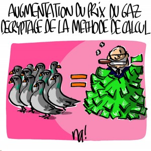 Nactualités : augmentation du prix du gaz, décryptage de la méthode de calcul