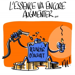 Nactualités : l’essence va encore augmenter…