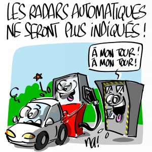 Nactualités : les radars automatiques ne seront plus indiqués !