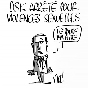 Nactualités : DSK arrêté pour violences sexuelles