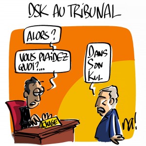 Nactualités : DSK au tribunal