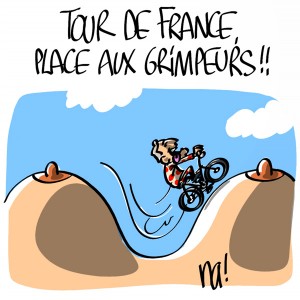 Nactualités : Tour de France, place aux grimpeurs !