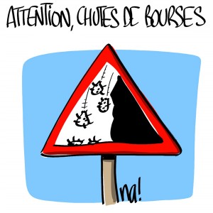 Nactualités : attention, chutes de bourses